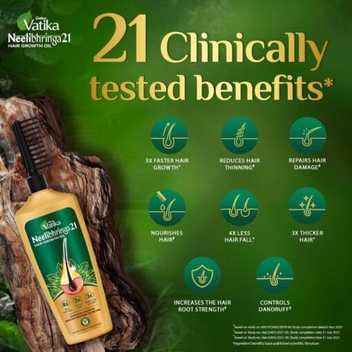 Dabur Vatika Neelibhringa 21 Hair Growth Oil